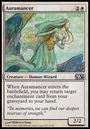 MTG: 2012 Core Set 009: Auramancer 