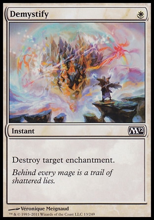 MTG: 2012 Core Set 013: Demystify 