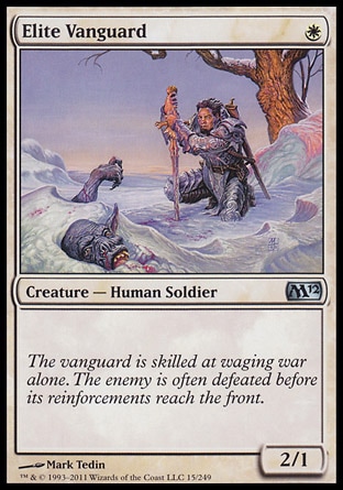 MTG: 2012 Core Set 015: Elite Vanguard 