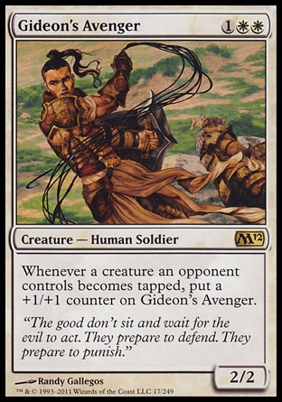 MTG: 2012 Core Set 017: Gideons Avenger 