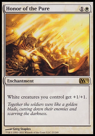 MTG: 2012 Core Set 023: Honor of the Pure 