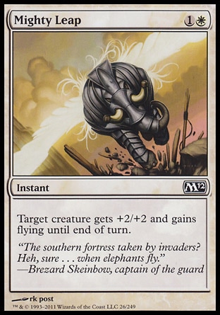 MTG: 2012 Core Set 026: Mighty Leap 