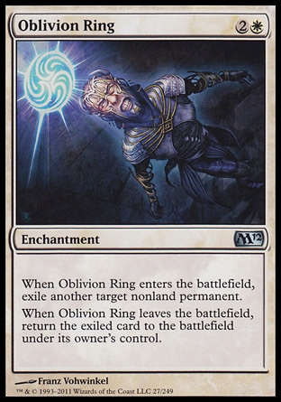 Magic: 2012 Core Set 027: Oblivion Ring 