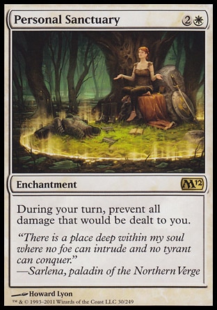 MTG: 2012 Core Set 030: Personal Sanctuary 