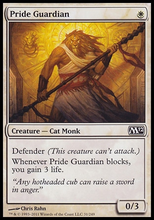 MTG: 2012 Core Set 031: Pride Guardian 