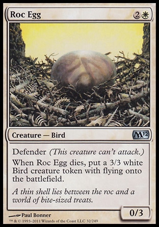 MTG: 2012 Core Set 032: Roc Egg 