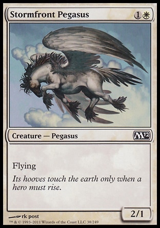 MTG: 2012 Core Set 038: Stormfront Pegasus 
