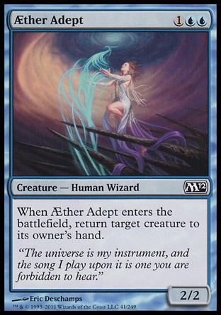 MTG: 2012 Core Set 041: Aether Adept 