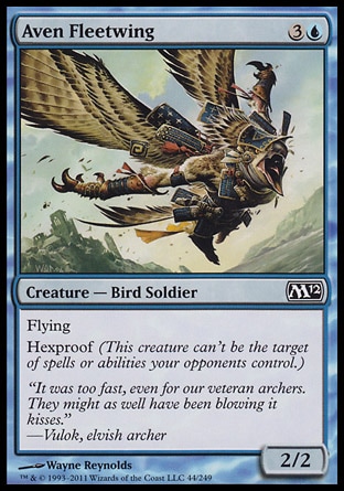 MTG: 2012 Core Set 044: Aven Fleetwing 