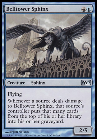 MTG: 2012 Core Set 046: Belltower Sphinx 