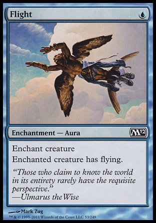 MTG: 2012 Core Set 053: Flight - Foil 