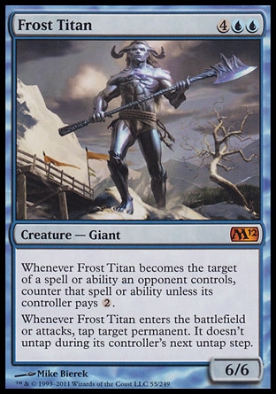 MTG: 2012 Core Set 055: Frost Titan 