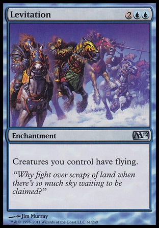 MTG: 2012 Core Set 061: Levitation - Foil 