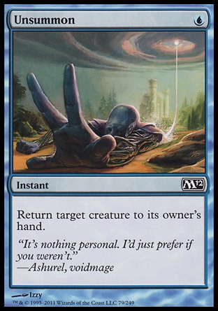 MTG: 2012 Core Set 079: Unsummon 