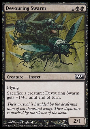 Magic: 2012 Core Set 091: Devouring Swarm 