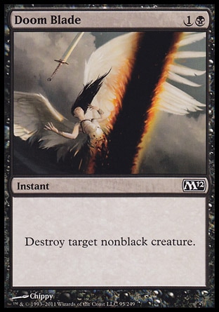MTG: 2012 Core Set 095: Doom Blade 