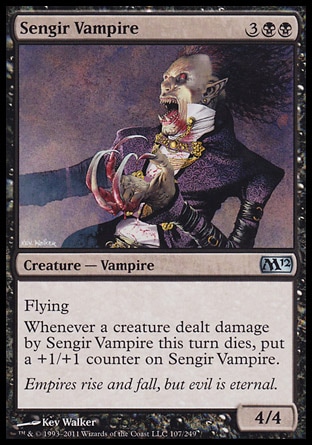 MTG: 2012 Core Set 107: Sengir Vampire - Foil 