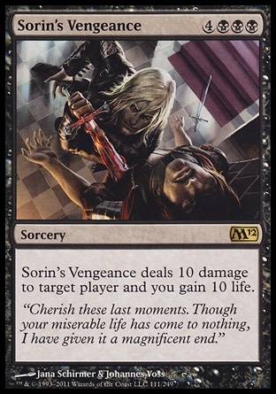 MTG: 2012 Core Set 111: Sorins Vengeance 