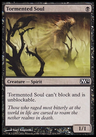 MTG: 2012 Core Set 114: Tormented Soul 