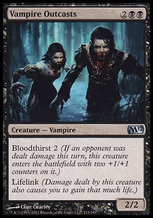 MTG: 2012 Core Set 115: Vampire Outcasts 