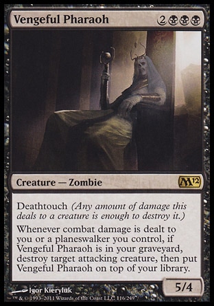 MTG: 2012 Core Set 116: Vengeful Pharaoh 