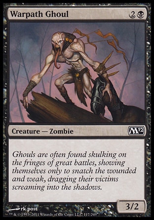 MTG: 2012 Core Set 117: Warpath Ghoul - Foil 