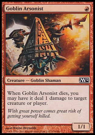 MTG: 2012 Core Set 136: Goblin Arsonist 