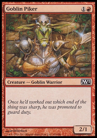 MTG: 2012 Core Set 141: Goblin Piker 