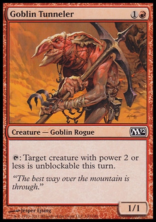 MTG: 2012 Core Set 142: Goblin Tunneler - Foil 