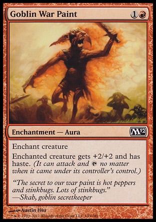 MTG: 2012 Core Set 143: Goblin War Paint 