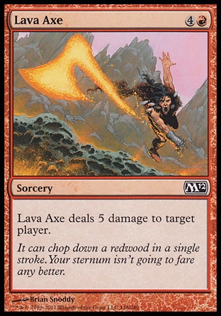 MTG: 2012 Core Set 148: Lava Axe 