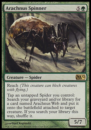 Magic: 2012 Core Set 162: Arachnus Spinner 