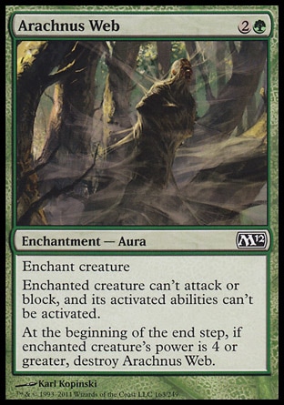 MTG: 2012 Core Set 163: Arachnus Web 