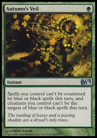 MTG: 2012 Core Set 164: Autumns Veil 