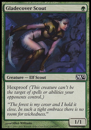 MTG: 2012 Core Set 178: Gladecover Scout 