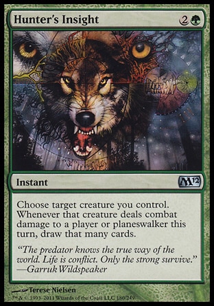MTG: 2012 Core Set 180: Hunters Insight 