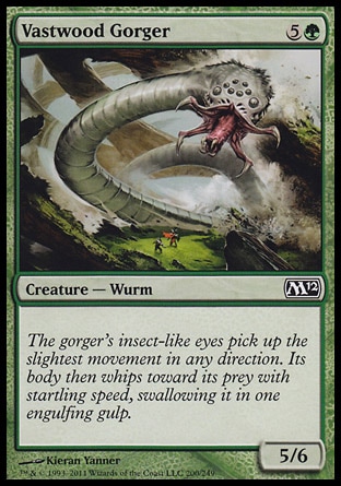 MTG: 2012 Core Set 200: Vastwood Gorger - Foil 