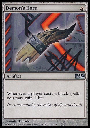 MTG: 2012 Core Set 205: Demons Horn 