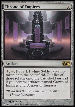 Magic: 2012 Core Set 221: Throne of Empires 