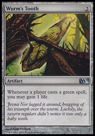 MTG: 2012 Core Set 223: Wurms Tooth 