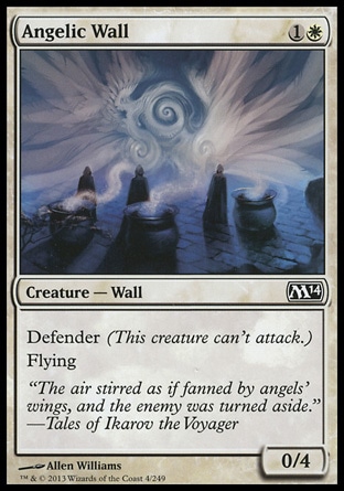 MTG: 2014 Core Set 004: Angelic Wall 