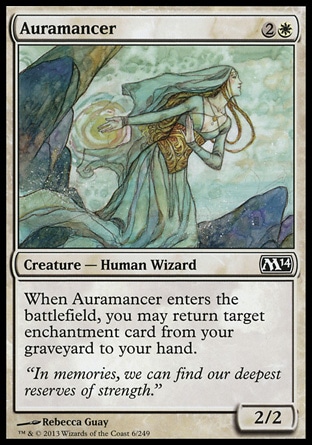 MTG: 2014 Core Set 006: Auramancer 