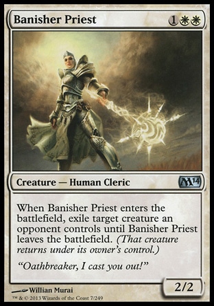 MTG: 2014 Core Set 007: Banisher Priest 