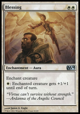MTG: 2014 Core Set 008: Blessing 