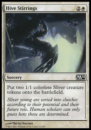 MTG: 2014 Core Set 021: Hive Stirrings 