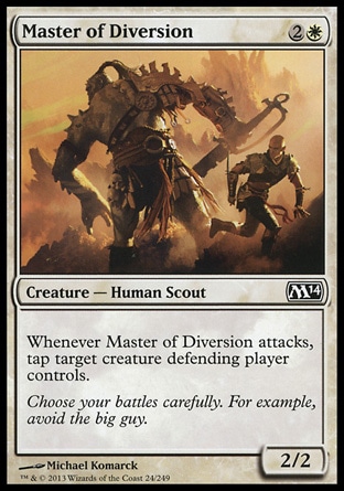 MTG: 2014 Core Set 024: Master of Diversion 