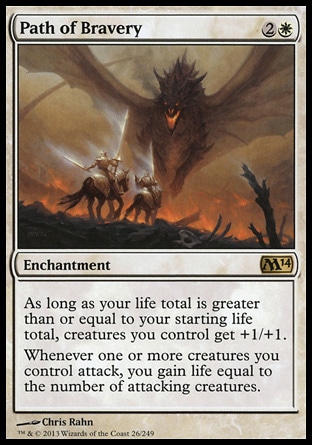 MTG: 2014 Core Set 026: Path of Bravery 