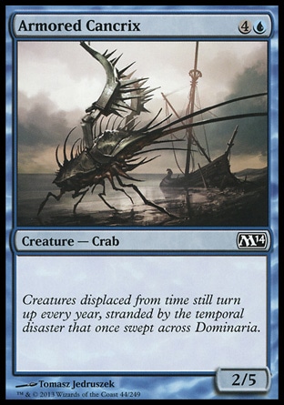 MTG: 2014 Core Set 044: Armored Cancrix 