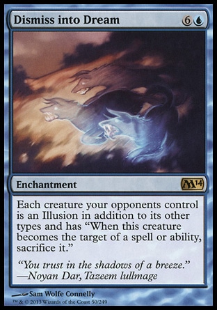 MTG: 2014 Core Set 050: Dismiss into Dream 