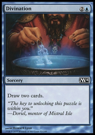 MTG: 2014 Core Set 052: Divination 